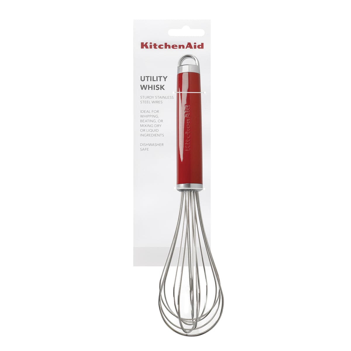 KitchenAid Pasta Spoon KitchenAid Coreline Whisk Empire Red KAG0600 (7764623425625)