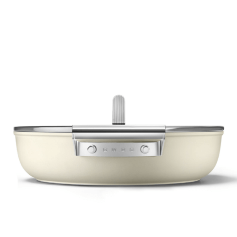 smeg POTS Smeg 28CM 50's Style Cookware Deeppan CKFD2811CRM (7062051586137)