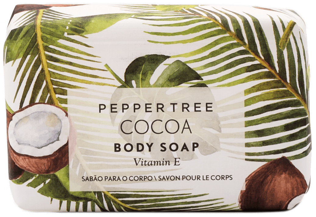 Pepper Tree SOAP DISH Pepper Tree Body Essentials Cocoa Body Soap 180g (7474147360857)