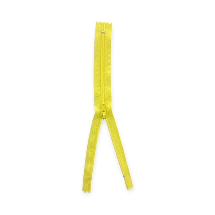 YKK ZIPS ZIP 30cm / Yellow YKK Nylon Zip Yellow/DK Yellow/Canary Yellow (7783892189273)