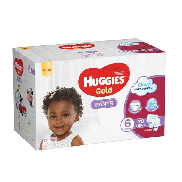 Huggies huggies Huggies Gold Mega Box Pants Size 6 78's (7001934495833)