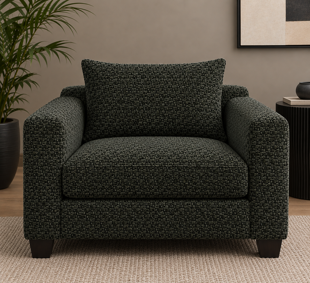 Upholstery Plain Fabric Highlander 140 cm