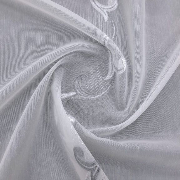 BAH Lace & Voile Fabrics Grey Melissa Voile Collection 280 cm