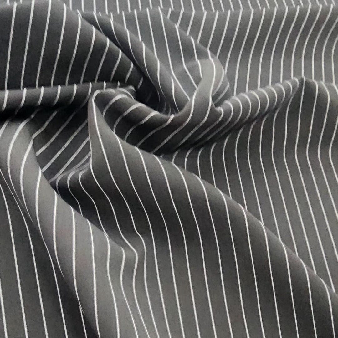 BARBIE Dress Fabrics Printed Barbie Fabric 150 cm Black Stripe (7633545953369)