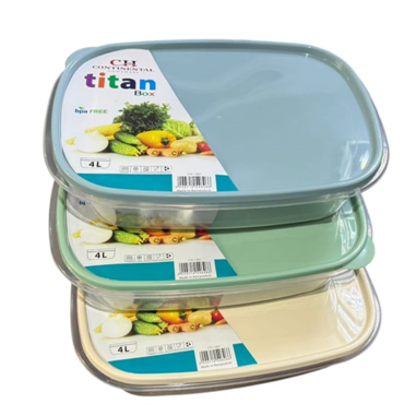 Basics LUNCH BOX CH Titan box 4 Litre CH1361