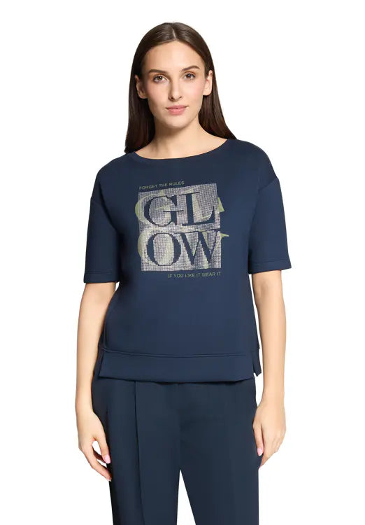 Betty Barclay Ladies Casual Sweatshirt-Dark Sky 2758/1499