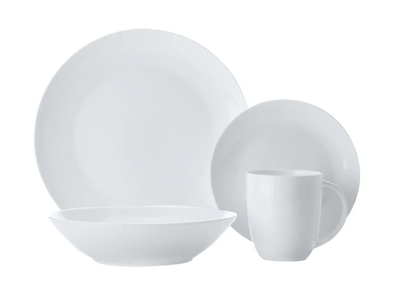 Maxwell & Williams Cashmere Resort Coupe Dinner Set 16 Piece BC188216