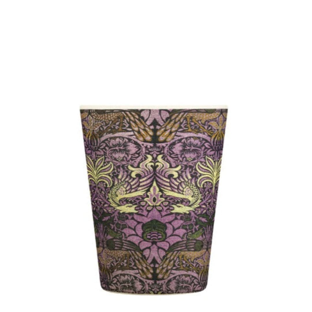 Ecoffee MUG Ecoffee Cup William Morris Peacock Travel Mug 350ml (7143926530137)