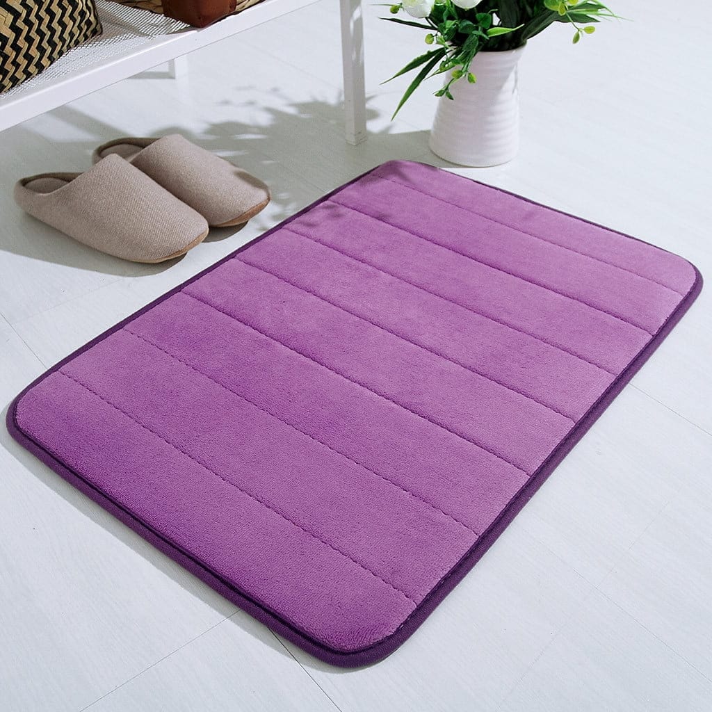 Drimat Bedroom & Bathroom Medium Bath Mat 43cm x 61cm Drimat Memory Foam Bath Mat Purple (7796981956697)