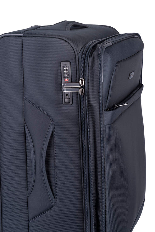 Cellini Microlite S Medium 4 Wheel Trolley Case-Midnight Blue 799646