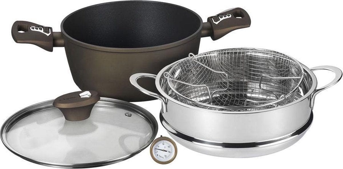 Tognana POTS Tognana Diamantea Bronzo Deep Fryer 22cm Set (7296758448217)