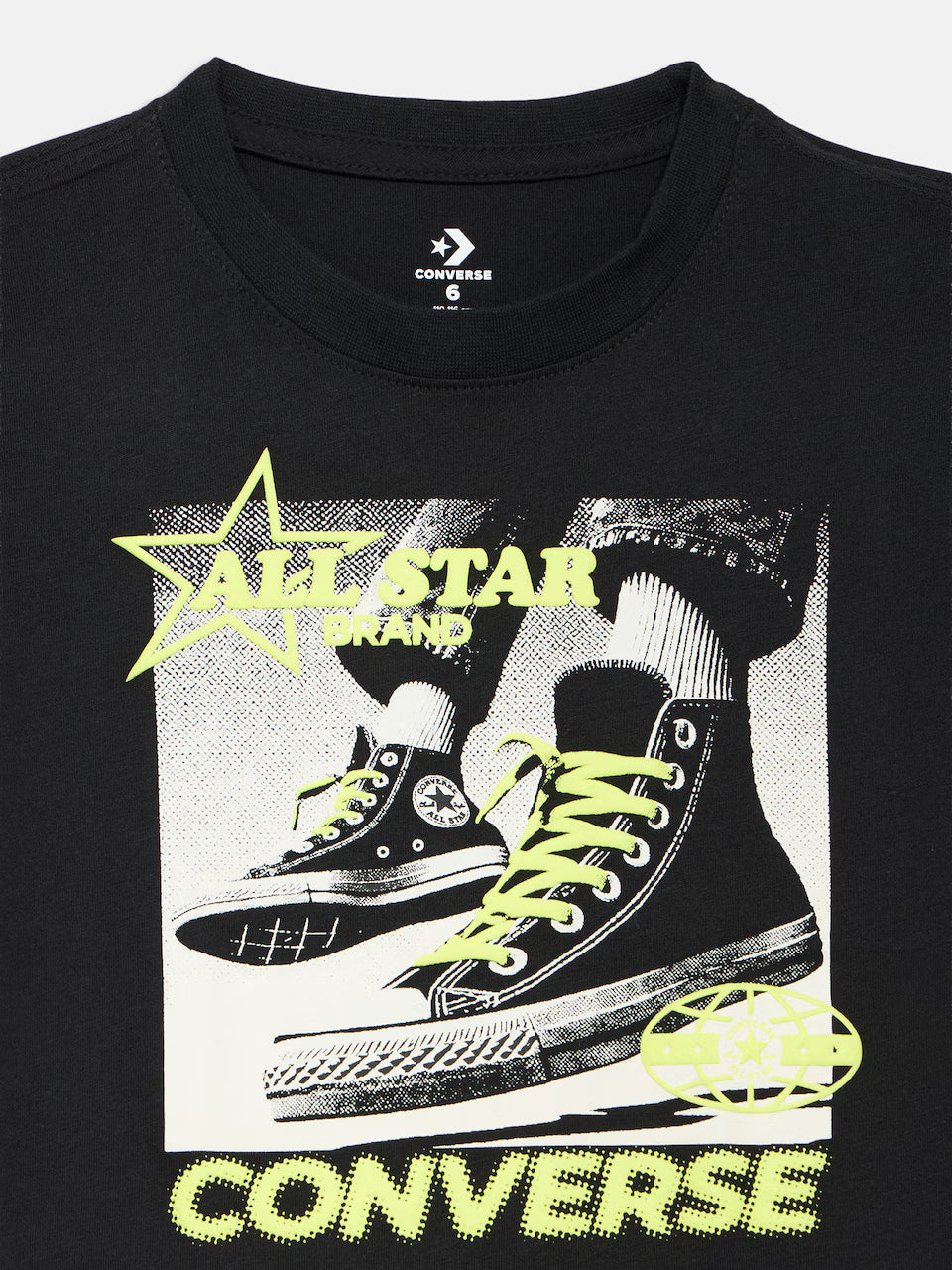 Converse Photo Real Sneaker Tee-Black 9CH931