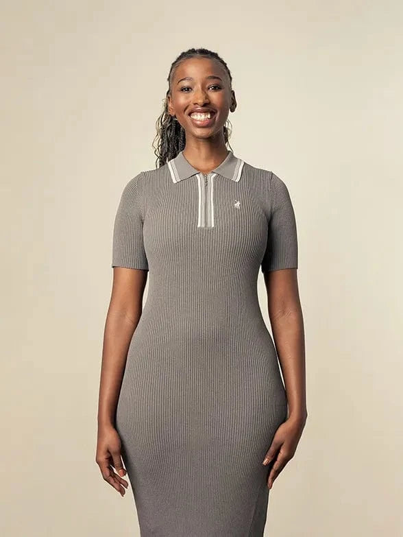 Polo Dress Polo Womens Payton Short Sleeve Knitted Golfer Dress