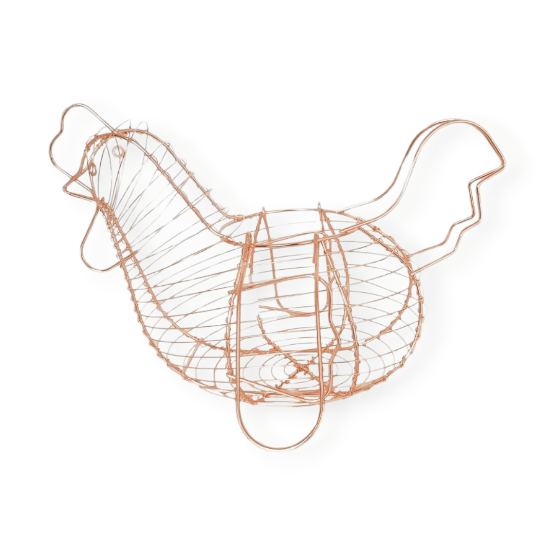 Continental Homeware Vegetable Rack Continental Houmeware Rosegold Egg Basket CH586 (4323493085273)