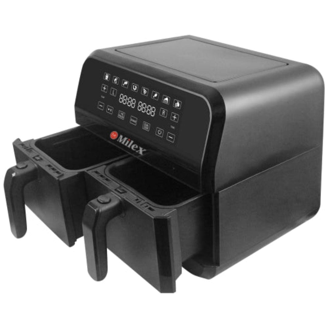 MILEX AIR FRYER Milex Dual Air Fryer 8 Litre MDA002 (7154867011673)