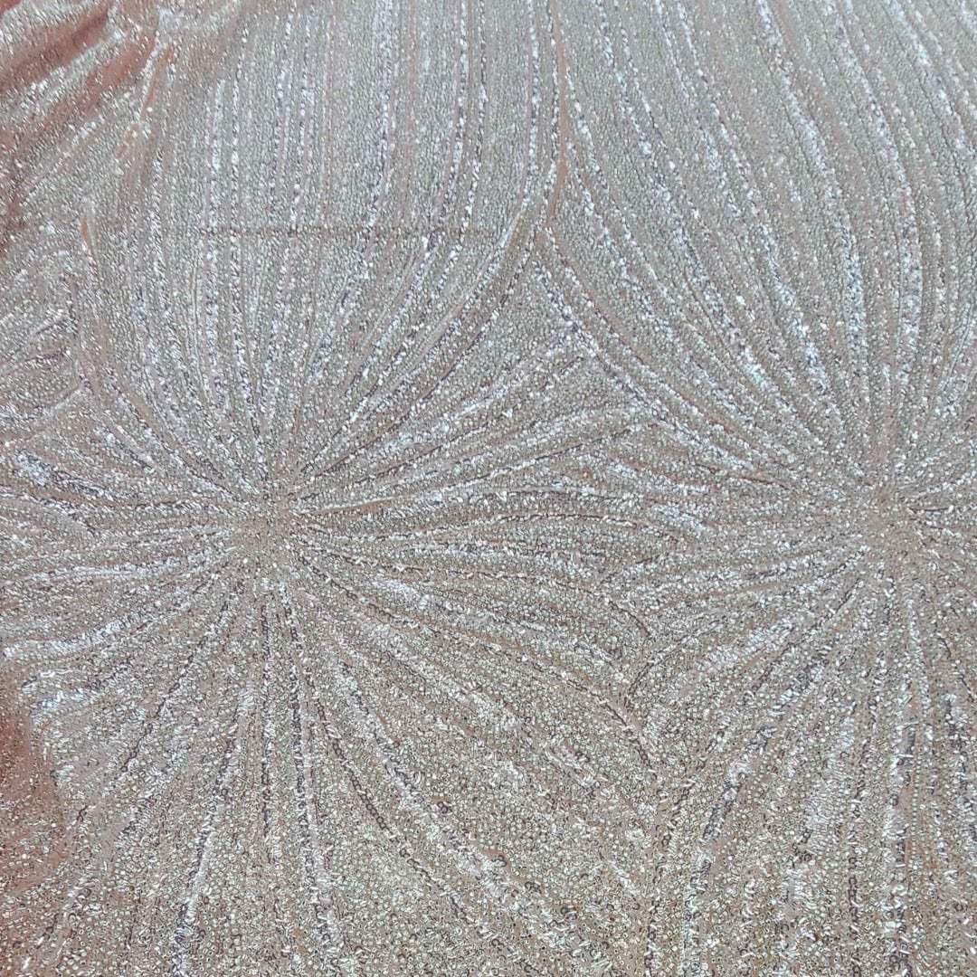 BEADED LACE Dress Fabrics Beaded Bridal Lace Fabric 130cm (7526727614553)