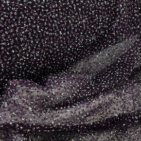 BEADED LACE Dress Fabrics Kendall Lace Fabric Purple 140cm (7397287952473)