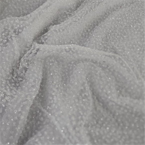 BEADED LACE Dress Fabrics Kendall Lace Fabric White 140cm (7397285036121)