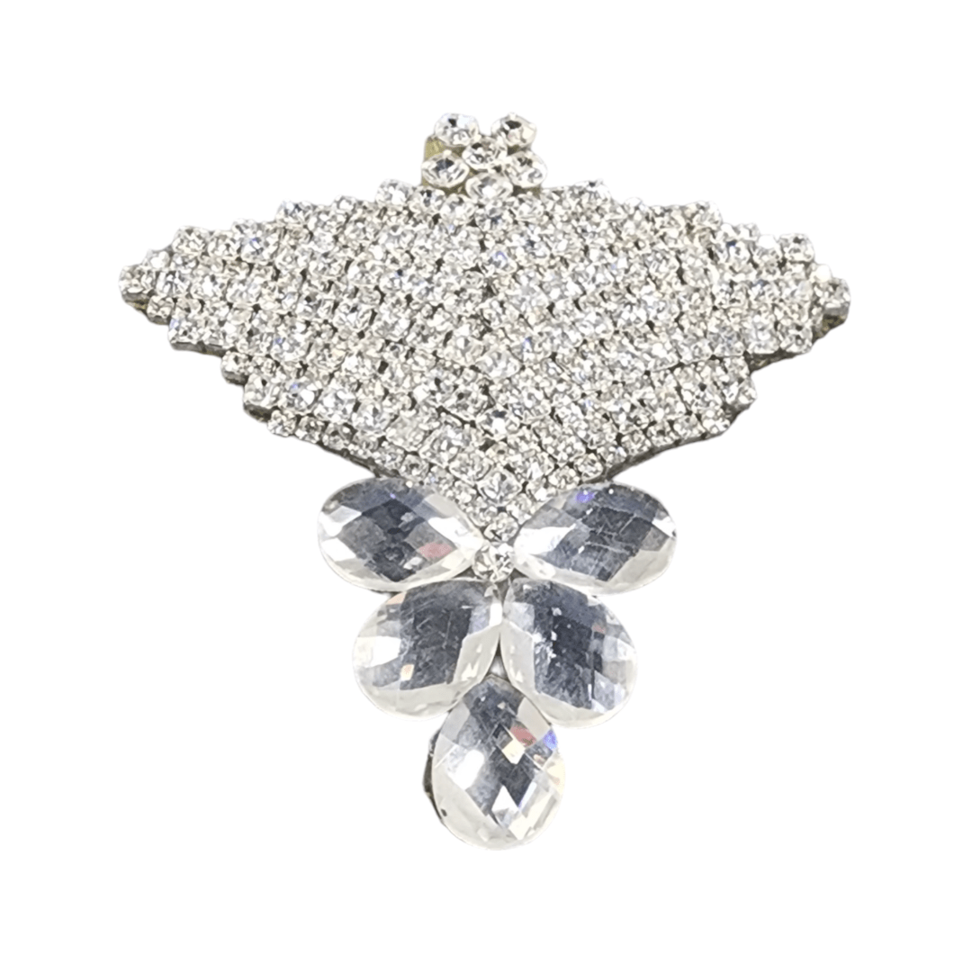 BEADED LACE Habby Diamante Motif Dsn 90 (7480395235417)
