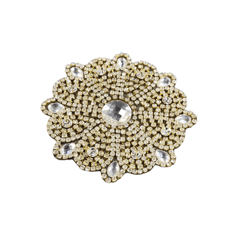 BEADED PATCHES Habby Diamante Motif Dsn 34 (7480389795929)