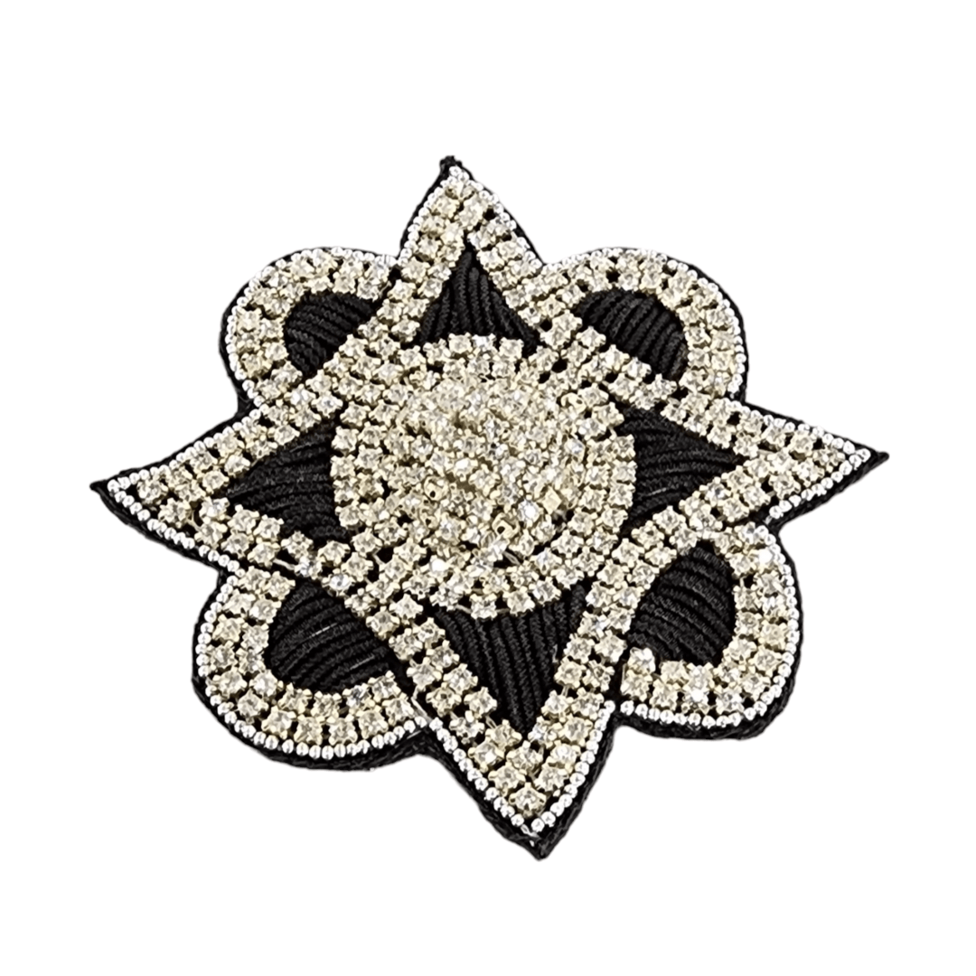 BEADED PATCHES Habby Diamante Motif Dsn 41 (7480384028761)