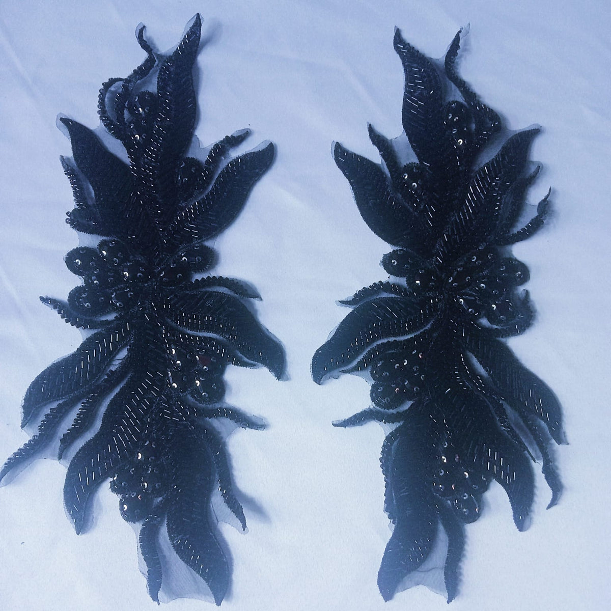 BEADED PATCHES HABBY Navy Patches XDH-3923 (7772316696665)