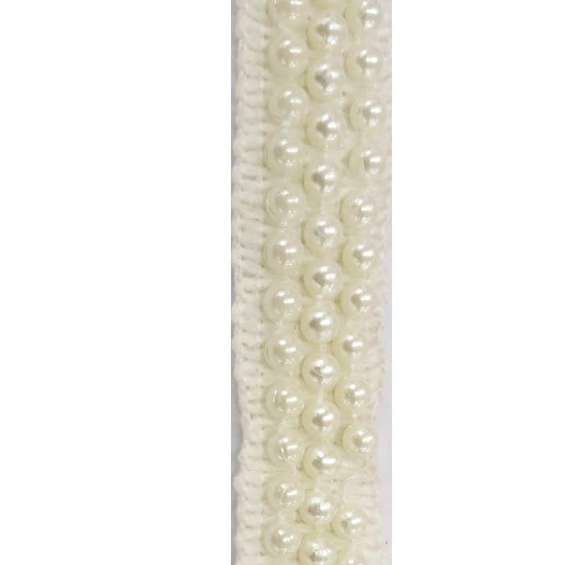 BEADED TRIMMING Habby Trimming  Cream Art -3071