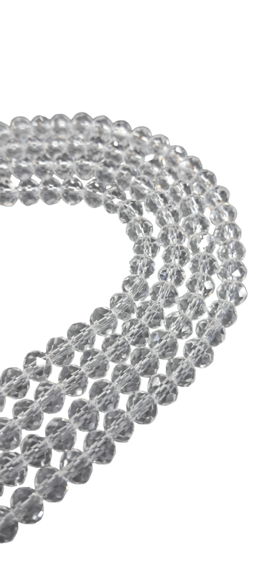 BEADS Habby Clear AB/Full string Crystal Glass Bead (7808009568345)