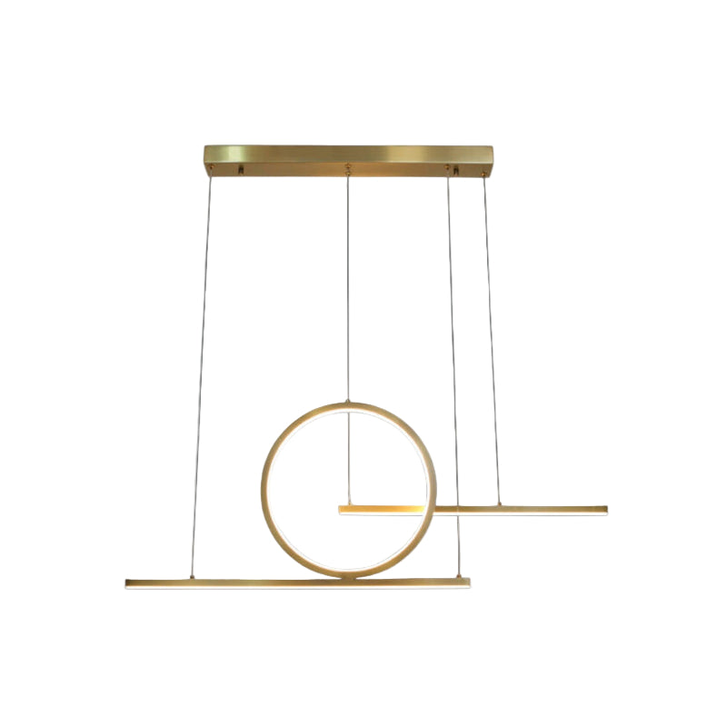 K-Light LED Pendant Pulse Gold 13W  K-LED-1713/13 (8039337656409)