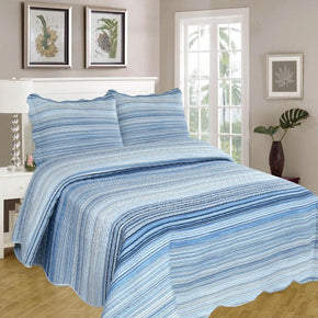 Bed Linen BEDSPREAD Luxury Flat Quilt Set Queen 3 Piece T210630-6 (2061710393433)