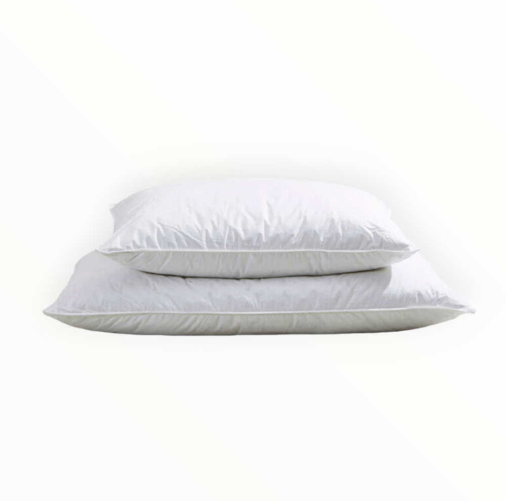 Bed Linen pillow Duck Feather King Pillows 50x90 White 1300G (7464501182553)