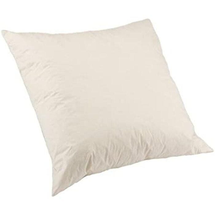 Bed Linen pillow Duck Feather Scatter Cushion Inner 60x60 White (7464508817497)
