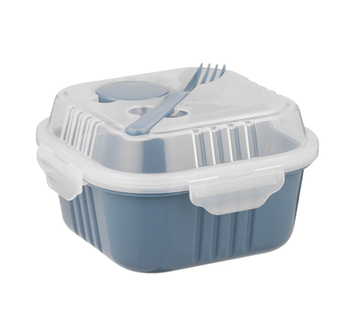 Snappy LUNCH BOX Snappy Lunch Box Square 830ml Blue SN-830B (7784021655641)