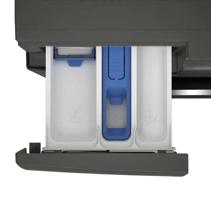 Beko Appliances BEKO BAW208 9kg Front Loader Washing Machine in Twilight Grey