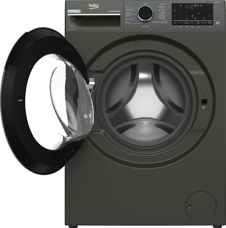 Beko Appliances BEKO BAW208 9kg Front Loader Washing Machine in Twilight Grey