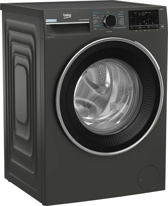 Beko Appliances BEKO BAW208 9kg Front Loader Washing Machine in Twilight Grey