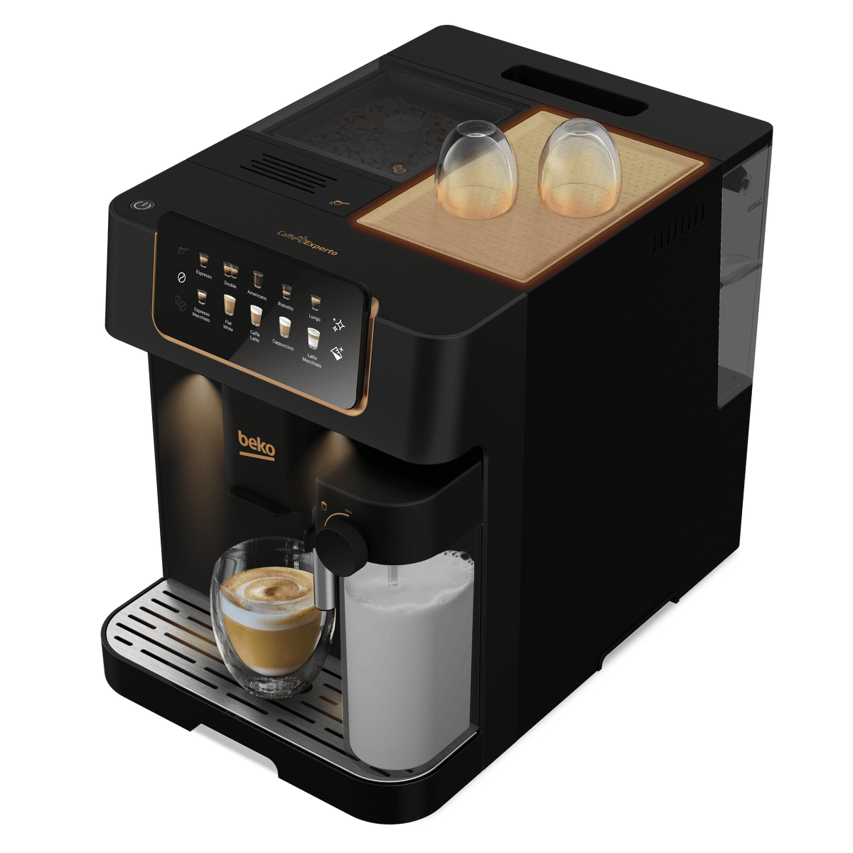 Beko COFFEE MACHINE Beko Caffee Experto Espresso Machine (19 Bar) CEG7404C (7903498043481)