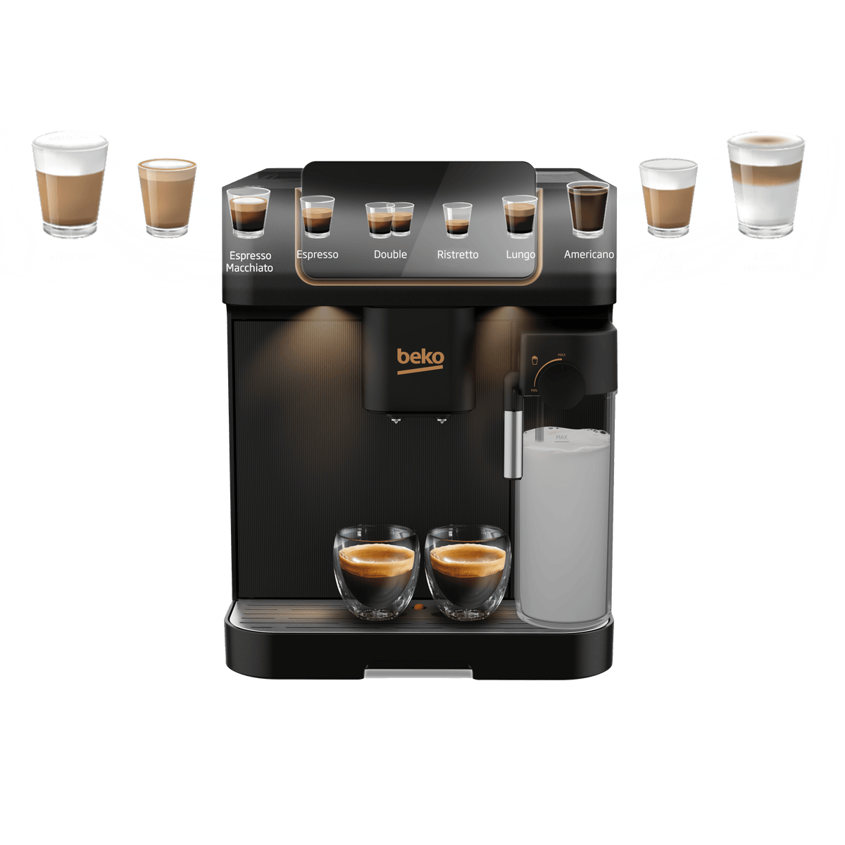 Beko COFFEE MACHINE Beko Caffee Experto Espresso Machine (19 Bar) CEG7404C (7903498043481)