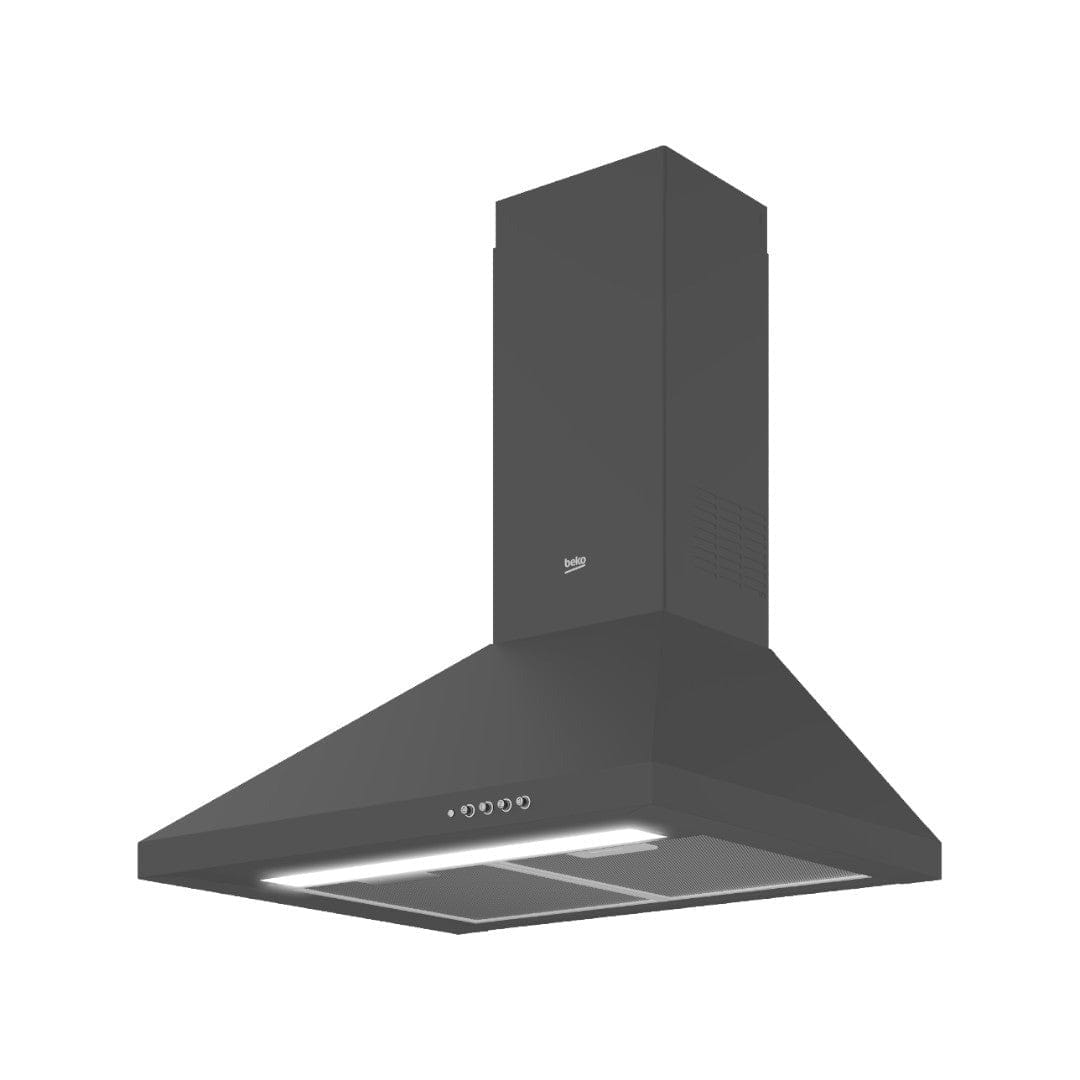 Beko cooker hood Beko 60cm Black Pyramid cooker Hood - CWB6441AN (7513501270105)