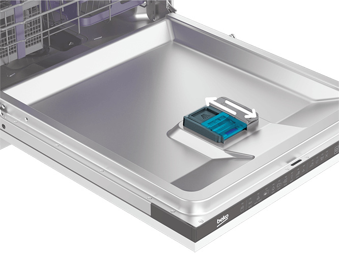 Beko Dishwasher Beko 14pl Pearl Inox Freestanding Dishwasher BDW201 (7513481445465)