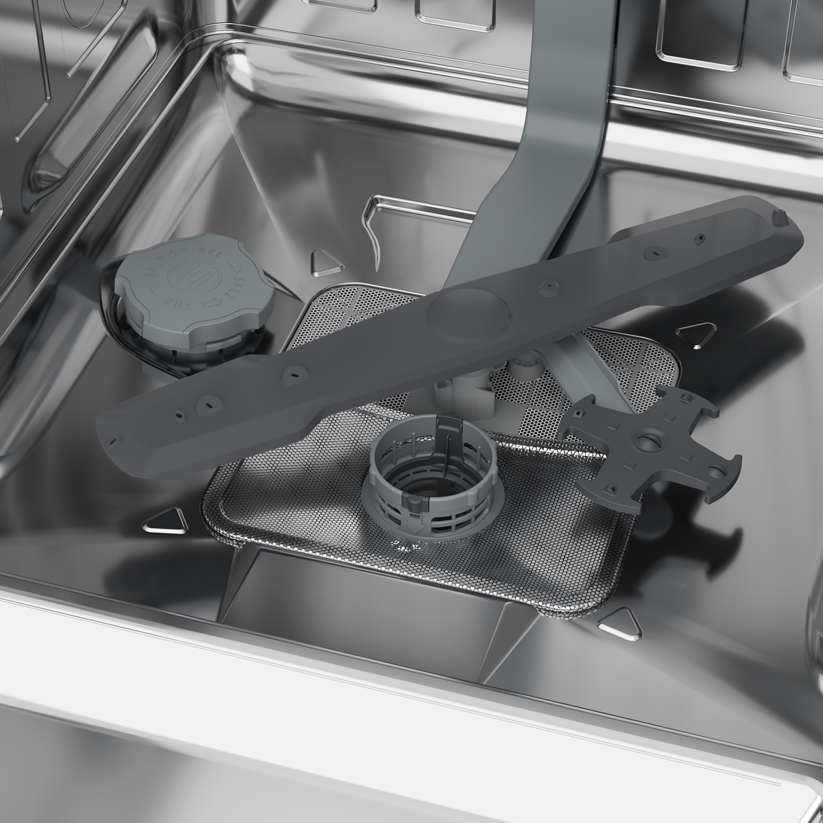 Beko Dishwasher Beko 15 Place Integrated Dishwasher White DIN48Q21