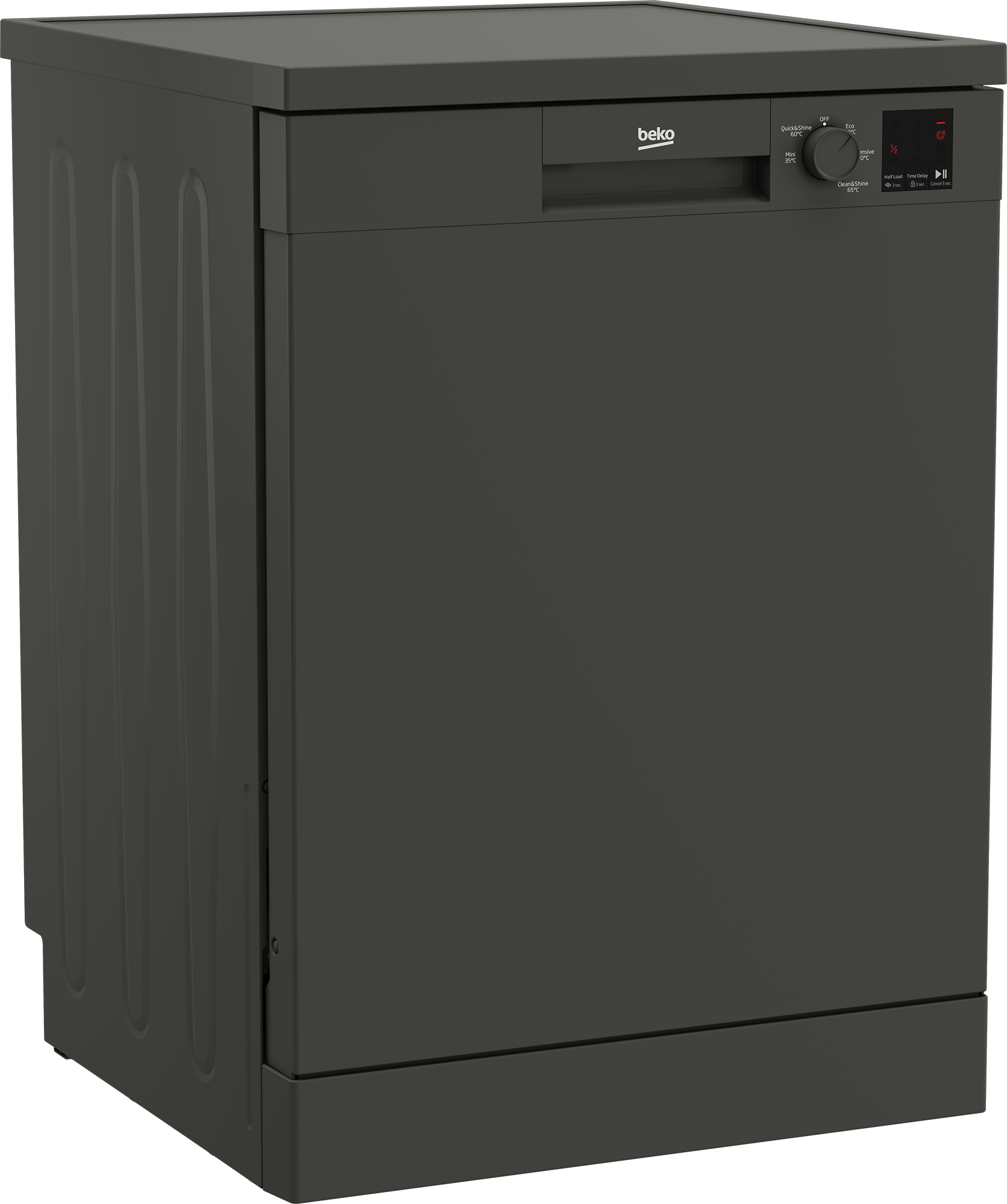 Beko Dishwashers Beko 13 Place Manhatten Grey Dishwasher BDW202