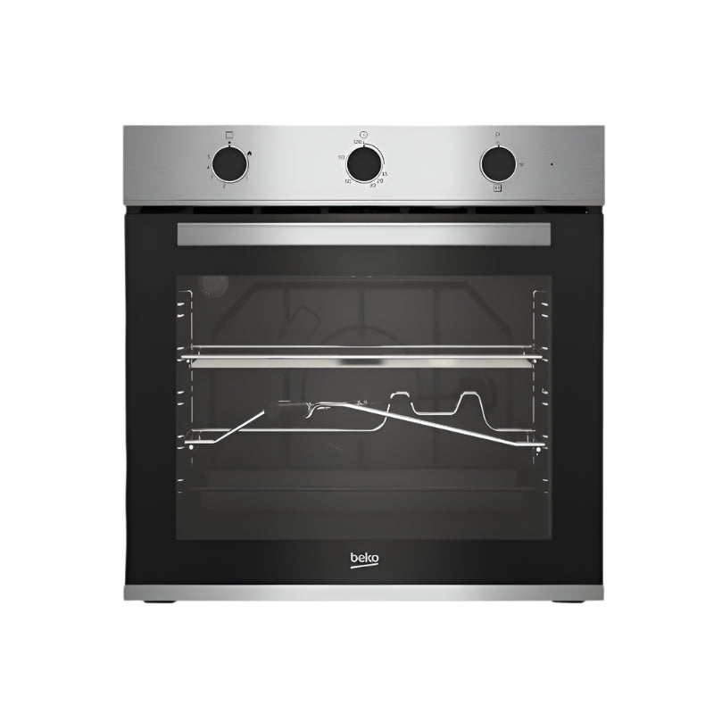 Beko 60cm Stainless Steel Full Gas Oven BBIGT22100XML