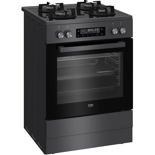 Beko Gas Stove Beko 60cm Gas On Glass Stove FVM81430DA (7554111995993)