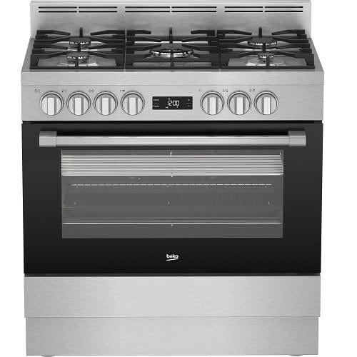 Beko Gas Stove Beko 90cm 5 Burner  Stainless Steel  Gas Stove  BFC916GMX Inox (7045749407833)