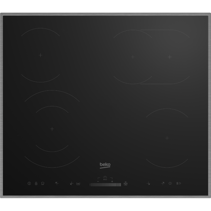 Beko Hob Beko 60cm Vitro Ceramic Hob With Slider Control - HIC64503TX (7049633923161)