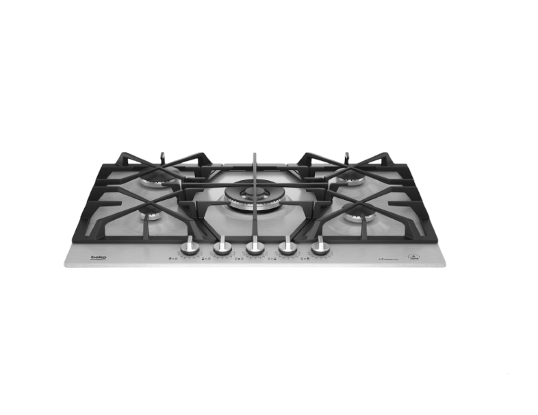 Beko Hob Beko 75cm Stainless Steel Gas Hob HIAW75226SXE (7049605677145)