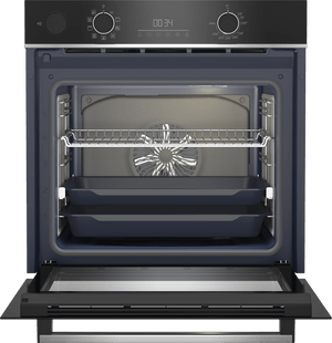 Beko Oven Beko 60cm Built-In Steam Assist Oven Black BBIS13300XMSE (7765396684889)