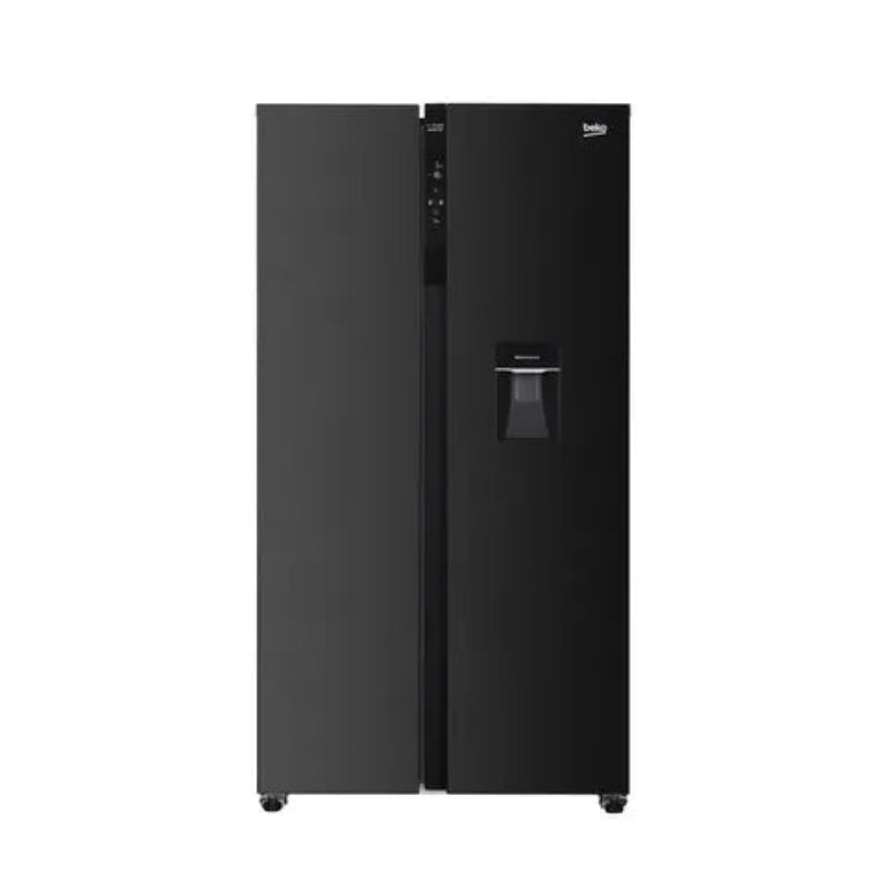 Beko Refrigerators Beko 91cm Dark Inox Side-By-Side Harvest Fresh Fridge - GNO532B