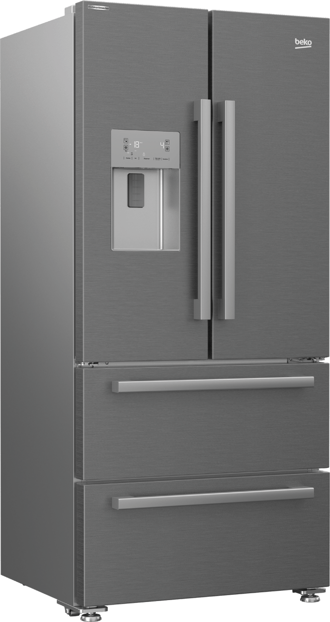 Beko Side by side fridge Beko 605L Side By Side Fridge GNE60532DX (7049000747097)